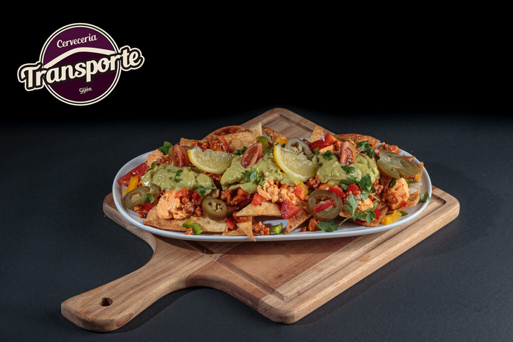 Nachos Cervcería Transporte